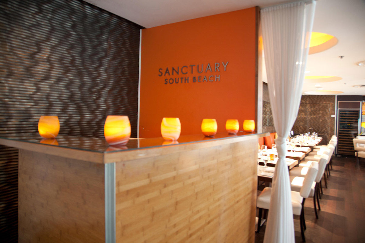 Sanctuary South Beach Hotel Miami Beach Restaurant photo